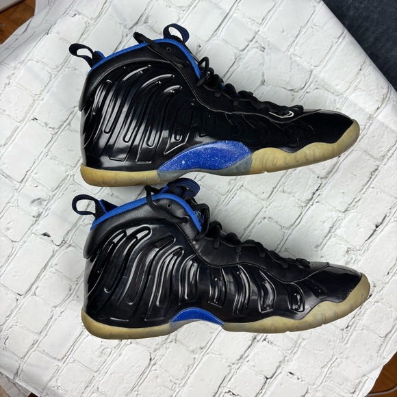 NIKE AIR FOAMPOSITE ONE GS SPACE JAM  SIZE 7Y (#644791-006) - Picture 4 of 8